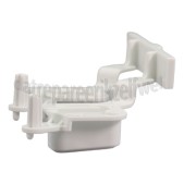 Foto van Knop Drukknop wit. Bediening WAK3462, WA5565, WAK7314 