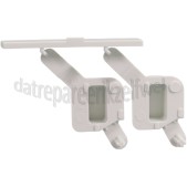 Foto van Knop Drukknop wit. Bediening WAK3462, WA5565, WAK7314 