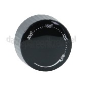 Foto van Philips Knop Temperatuur, zwart HD9200 