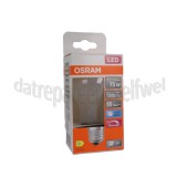 Foto van Osram Ledlamp LED Retrofit Classic A75 Dimbaar E27 Mat 7,5W, 4000K, 1055lm 