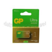 Foto van GP Batterij Blokje 9 Volt E-blok Ultra Alkaline 