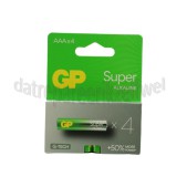 Foto van GP Batterij AAA LR03 1,5V Potlood Super Alkaline 