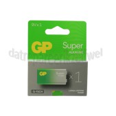 Foto van GP Batterij Blokje 9 Volt E-blok Super Alkaline 