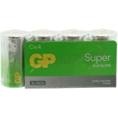 Foto van GP Batterij C LR14 1,5V Multipack Baby Super Alkaline 