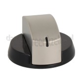 Foto van Dometic Knop Draaiknop, grijs/zwart MO0917, PI0909 