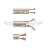 Foto van Oehlbach Luidsprekerkabel Performance 2x1,5mm Transparant Rol 10 meter 