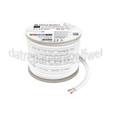 Foto van Oehlbach Luidsprekerkabel Performance 2x1,5mm Wit Rol 20 meter 