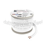 Foto van Oehlbach Luidsprekerkabel Performance 2x2,5mm Wit Rol 20 meter 