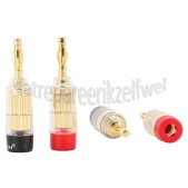 Foto van Oehlbach Adapter Excellence Banaanstekker, 4 stuks 1,5mm tot 6,0mm 