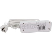 Foto van Brennenstuhl Tafelcontactdoos Eco-Line Wit 3 meter 3x1,5 3-voudig, max. 3500W 