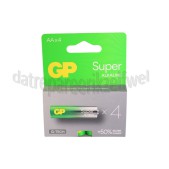 Foto van GP Batterij AA LR06 1,5V Penlite Super Alkaline 