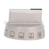 Foto van Inventum Knop Standenknop, grijs VFI5042RVS, SV010 
