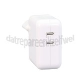 Foto van Apple Adapter 35W Dual USB-C Power Adapter iPhone, iPad, Apple Watch, Air Pods, MacBook Air 
