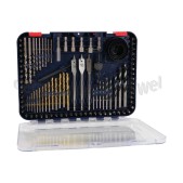 Foto van Benson Bitje Boor en Bitset 100 Delig + Koffer 