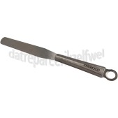 Foto van Kenwood Spatel Recht, RVS 20cm, Taarten decoratie 