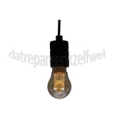 Foto van Calex Ledlamp Standaard LED lamp Crown Filament SMD E27 3,5W 120lm 1800K Dimbaar 