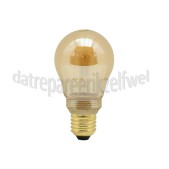 Foto van Calex Ledlamp Standaard LED lamp Crown Filament SMD E27 3,5W 120lm 1800K Dimbaar 