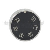 Foto van Siemens Knop Draaiknop, grijs/zwart CM585AGS0, CM485AGB0 