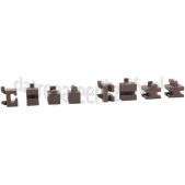 Foto van Bosch Houder Van rooster, 8 stuks HNG6764S6W, HN878G4S1B 