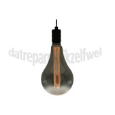 Foto van Calex Ledlamp Royal Osby Titanium E27 3,5W 60Lm 2000K Dimbaar 