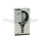 Foto van Calex Ledlamp Silk Splash Grijs Spiraal Filament E27 4,0W 80Lm 1800K Dimbaar 
