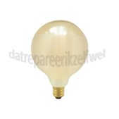 Foto van Calex Ledlamp Silk G125 Goud Spiraal Filament E27 4,0W 140Lm 1800K Dimbaar 