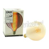 Foto van Calex Ledlamp Silk G125 Goud Spiraal Filament E27 4,0W 140Lm 1800K Dimbaar 