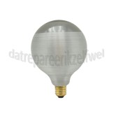 Foto van Calex Ledlamp Silk G125 Grijs Spiraal Filament E27 4,0W 80Lm 1800K Dimbaar 