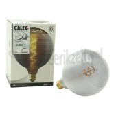 Foto van Calex Ledlamp Silk G125 Grijs Spiraal Filament E27 4,0W 80Lm 1800K Dimbaar 