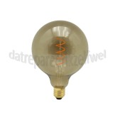 Foto van Calex Ledlamp LED Globe G125 flex filament E27 4,0W 120lm 1800K Dimbaar 