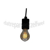 Foto van Calex Ledlamp LED Standaard A60 Goud Flex Filament E27 5,5W 470lm 2100K 