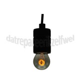 Foto van Calex Ledlamp LED Kogel P45 Titanium Flex Filament Dimbaar E27 4,0W 136lm 1800K 