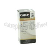 Foto van Calex Ledlamp LED Glassfiber T30x70 Goud SMD Dimbaar E14 2,3W 65lm 1800K 