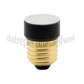 Foto van Calex Ledlamp LED Mini Light Black Ring SMD E27 3,5W 210lm 2200K 