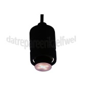 Foto van Calex Ledlamp LED Mini Light Black Ring SMD E27 3,5W 210lm 2200K 