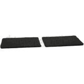 Foto van Filter Eurofilter Koolstoffilter, 2 stuks LD97DBM60, LD97DBM69, LD96DAM50 