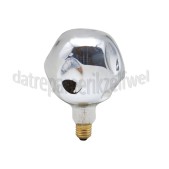 Foto van Calex Ledlamp XXL Organic Neo Silver E27 4W 75Lm 1800K Dimbaar 