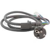 Foto van Samsung Aansluitkabel Snoer Grijs, Lengte 1,4 mtr CE117AE, C131T 