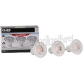 Foto van Calex Multi Stand Case Promo pakket a 3 lampen GU10 345 Lumen, 2700K 4,2Watt Niet dimbaar 