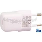 Foto van Grab 'n Go USB Oplader 30W USB-C PD Wall Charger, Wit Universeel gebruik 