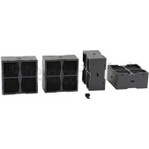 Foto van Eurofilter Filter Koolstoffilter, 4 stuks IDE84243IB, DMGL8311SW, IDK84453IB 
