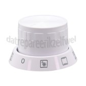 Foto van Beko Knop Standenknop, wit FSM62010DW, FSM62320DWS 
