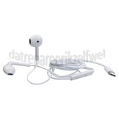 Foto van Grab 'n Go Hoofdtelefoon In Ear Hoofdtelefoon Wit, met microfoon Universeel USB-C 