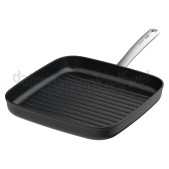 Foto van BergHOFF Pan LEO RECYCLED Grillpan, Antikleef Graphite 28cm 