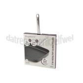 Foto van BergHOFF Pan LEO RECYCLED Grillpan, Antikleef Graphite 28cm 