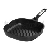 Foto van BergHOFF Pan LEO RECYCLED Grillpan Antikleef, Phantom 26cm 
