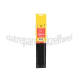 Foto van Deltafix Brievenbus Afdichting met klep Premium Zwart 