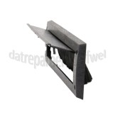 Foto van Deltafix Brievenbus Afdichting met klep Premium Zwart 