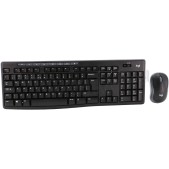 Foto van Logitech Toetsenbord MK270 Keyboard + Muis Zwart, US Layout 