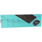 Foto van Logitech Toetsenbord MK270 Keyboard + Muis Zwart, US Layout 